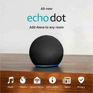 All-New Echo Dot 5th Gen, 2022 release | Smart speaker with Alexa | Charcoal Amazon
