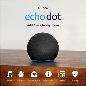 All-New Echo Dot 5th Gen, 2022 release | Smart speaker with Alexa | Charcoal Amazon