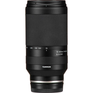 Tamron 70-300mm f/4.5-6.3 Di III RXD Lens for Sony E + Accessories INTL Model Tamron