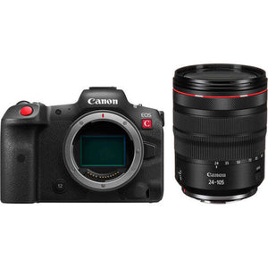 Canon EOS R5 C Mirrorless Digital Cinema Camera + RF 24-105mm F4 L is USM Lens Kit Canon