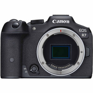 Canon EOS R7 Mirrorless Camera + 2 x Sony 64GB TOUGH SD Card + Bag + More Canon