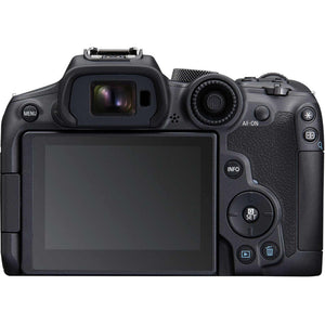 Canon EOS R7 Mirrorless Camera + 2 x Sony 64GB TOUGH SD Card + Bag + More Canon