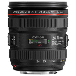 Canon EF 24-70mm USM Lens Intl Model Includes Filters, Tripod, Bag, and More Canon