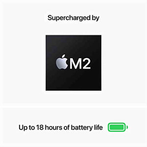 2022 Apple MacBook Air Laptop with M2 chip: 13.6-inch Liquid Retina Display, 8GB RAM, 512GB SSD Storage, Space Gray Apple