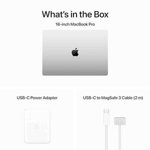 Apple 2023 MacBook Pro Laptop M3 Max chip with 16‑core CPU, 40‑core GPU: 16.2-inch Liquid Retina XDR Display, 48GB Unified Memory, 1TB SSD Storage Silver Apple