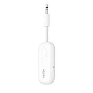 Twelve South AirFly Pro | Wireless Transmitter/Receiver with Audio Sharing for up to 2 AirPods/Wireless Headphones to Any Audio Jack for use on Airplanes, Boats or in Gym, Home, auto Twelve South