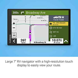 Garmin RV 795, Large, Easy-to-Read 7” GPS RV Navigator Garmin