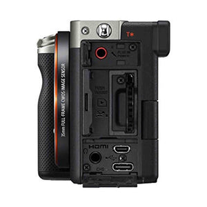 Sony Alpha 7C Full-Frame Mirrorless Camera - Silver ILCE7C/S Sony