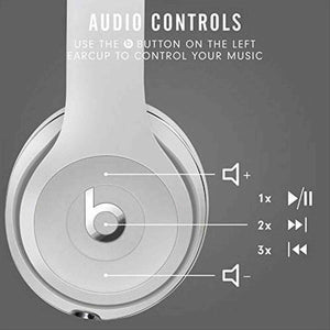 Beats Solo3 Wireless On-Ear Headphones - Satin Silver Latest Model Beats