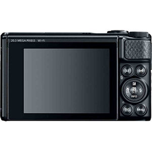 Canon PowerShot SX740 HS Digital Camera Black Basic Bundle - International Model Canon