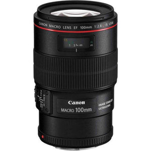 Canon EOS 6D Mark II DSLR Camera Body Only Basic Filter w/Memory Bundle + Bonus EF 100mm f/2.8L Macro is USM Lens - In Canon