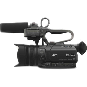 JVC GY-HM150 Ultra HD 4K Camcorder with HD-SDI Basic Accessory Bundle JVC