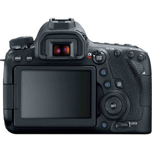 Canon EOS 6D Mark II DSLR Camera Body Only 9 Piece Filter w/Memory Bundle + EF 100mm f/2.8L Macro is USM Lens - Intern Canon