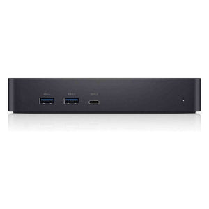Dell Universal Dock - D6000S, Equipped with USB-C/USB-A PowerShare Options, Connect Upto Three 4K Displays, LED Indicator, Black Dell