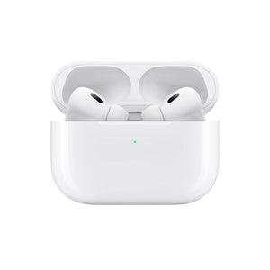 Apple AirPods Pro 2nd Generation Wireless Earbuds with MagSafe Charging Case. Active Noise Cancelling, Personalized Spatial Audio, Customizable Fit, Bluetooth Headphones for iPhone Apple