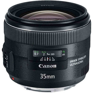 Canon EF 35mm f/2 is USM Lens for Canon EF Mount + Accessories International Model with 2 Year Warranty Canon