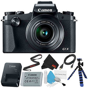 6Ave Canon PowerShot G1 X Mark III Digital Camera #2208C001 International Version No Warranty + Deluxe Cleaning Kit + Canon