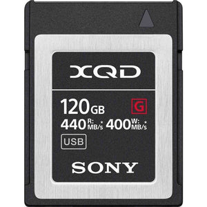 Sony Professional XQD G-Series 120GB Memory Card QD-G120F 2-Pack Sony