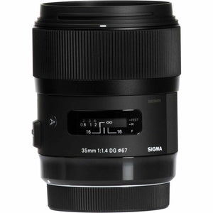 Sigma 35mm f/1.4 DG HSM Art Lens for Nikon + Deluxe Lens Cleaning Kit Bundle Sigma
