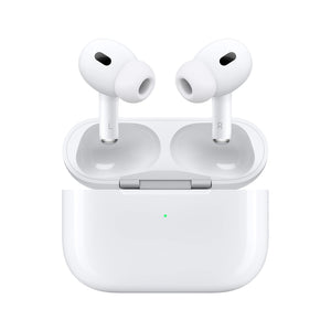 Apple AirPods Pro 2nd Generation Wireless Earbuds with MagSafe Charging Case. Active Noise Cancelling, Personalized Spatial Audio, Customizable Fit, Bluetooth Headphones for iPhone Apple