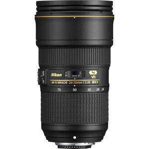 Nikon AF-S NIKKOR 24-70mm f/2.8E ED VR + Deluxe Lens Cleaning Kit Bundle Nikon