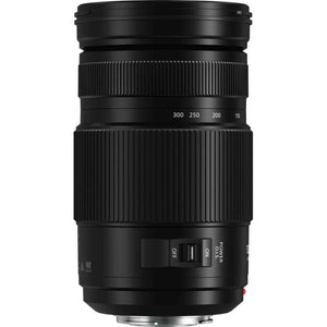 Panasonic Lumix G Vario 100-300mm f/4-5.6 II Power O.I.S. Lens for Micro Four Thirds Mount + Accessories International Panasonic