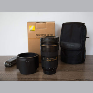 Nikon AF-S fx NIKKOR 24-70mm F/2.8G ED Zoom Lens Auto Focus DSLR Cameras International Version No Warranty - Used Nikon
