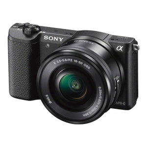Sony a5100 16-50mm Mirrorless Digital Camera with 3-Inch Flip Up LCD Black Sony
