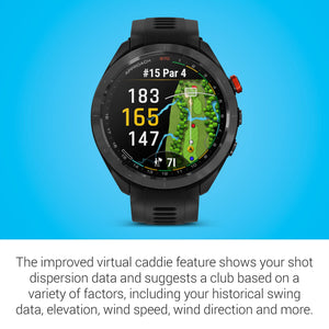 Garmin Approach S70, 47mm, Premium GPS Golf Watch, Black Garmin