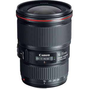 Canon EF 16-35mm f/4L IS USM Lens 9518B002 Essential Bundle Kit for Canon EOS - International Model No Warranty Canon