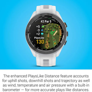 Garmin Approach S70, 42mm, Premium GPS Golf Watch, White Garmin