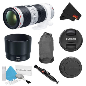 Canon EF 70-200mm f/4L is II USM Lens Bundle International Model Canon