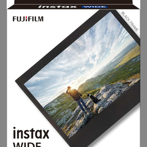 Fujifilm Instax Wide Black Film - 10 Exposures Fujifilm