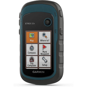 Garmin eTrex 22x, Handheld GPS Navigator with 6Ave Travel Kit 010-02256-00 Garmin