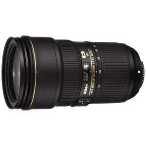 Nikon AF-S FX NIKKOR 24-70mm f/2.8E ED Vibration Reduction Zoom Lens with Auto Focus for Nikon DSLR Cameras-International Model Nikon