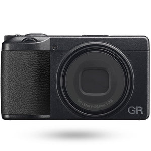 Ricoh GR IIIx, Black, Digital Compact Camera with 24MP APS-C Size CMOS Sensor Ricoh