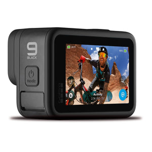 GoPro HERO9 Black - Waterproof Action Camera + 64GB Card and 2 Extra HERO9 Batteries GoPro