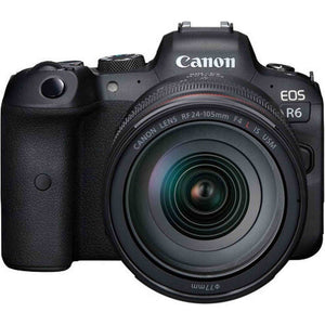 Canon EOS R6 Full-Frame Mirrorless Camera + RF24-105mm F4 L is USM Lens Kit Canon