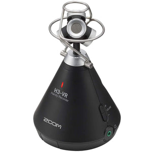 Zoom H3-VR 360° Audio Recorder, Records Ambisonics, Binaural, and Stereo, Battery Powered, Records to SD Card, Wireless Control, for VR & Surround Sound Video, Music, and Streaming Zoom