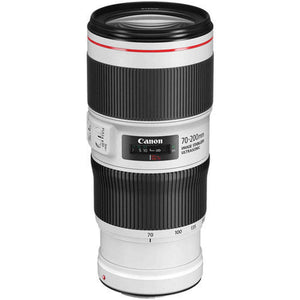 Canon EF 70-200mm f/4L IS II USM Lens Bundle with Cleaning Kit, Filter Kits, and Padded Lens Case International Model Canon