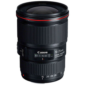 Canon EF 16-35mm f/4L IS USM Lens - International Model Canon