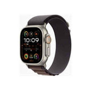 Apple Watch Ultra 2 GPS + Cellular 49mm Smartwatch with Rugged Titanium Case & Indigo Alpine Loop Medium. Carbon Neutral Apple