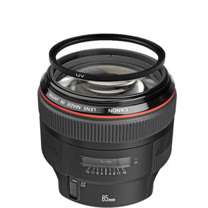 Canon EF 85mm f/1.2L II USM Lens w/72mm UV Filter Bundle Canon