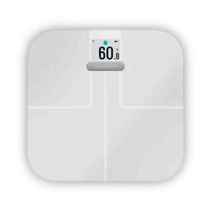 Garmin Index S2, Smart Scale with Wireless Connectivity, Measure Body Fat, Muscle, Bone Mass, Body Water% and More, White Garmin