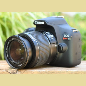 Canon EOS Rebel T7 DSLR Camera with 18-55mm DC III Lens, Camera Bag, Filter Kit + 32gb Memory Card and More Canon