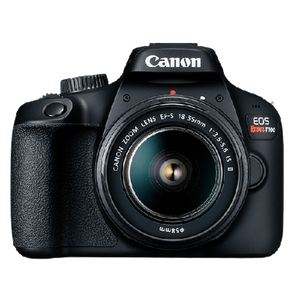 Canon EOS Rebel T100 / 4000D DSLR Camera with 18-55mm Lens + EF 75-300mm tripod bundle Canon
