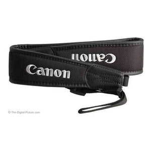 Canon 600X Light Weight Wide Padded Neck Strap Black Canon