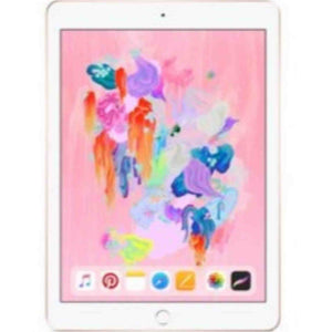 Apple 9.7" iPad Early 2018, 128GB, Wi-Fi + 4G LTE, Gold Apple