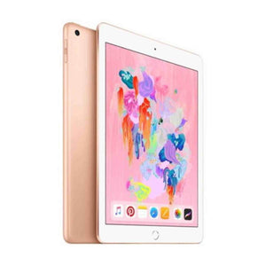 Apple 9.7" iPad Early 2018, 128GB, Wi-Fi + 4G LTE, Gold Apple