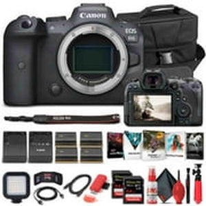 Canon EOS R6 Mirrorless Camera Body Only 4082C002 - Pro Bundle Canon